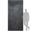 Fornir kamienny Black Slate 122x244x0,2 cm - 1