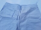 40 spodnie Lniane błękitne Capsule pas 80cm - 6