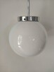 Lampa sufitowa-biała kula-Bauhaus-MID CENTURY - 1