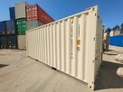 Kontenery morskie 20DC nowe oneway, kolor RAL1015 - 1
