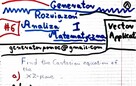 Equation of a plane in carthesian form - Zestaw rozwiązań - 1