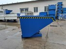Koleba przechylna, pojemnik metalowy NTK 1100 L - 4