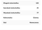 Stolik konsola - 5
