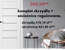 Komplet skrzydło + ościeżnica regulowana w zakresie 100-140 - 2