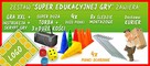 GRA BEZPIECZNI NA DRODZE MINI edukacyjna GRA XXL dla DZIECI - 4