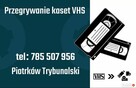 Przegrywanie kaset wideo VHS, VHS-C na nośniki cyfrowe - 1