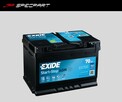 Akumulator 70Ah 760A EN EXIDE EK700 START&STOP AGM - 1