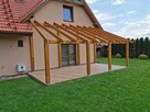 Zadaszenia tarasów. Altany ogrodowe. Tarasy. Wiaty . - 10