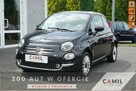 Fiat 500 1.2 Benzyna 69KM, Automat, Klima, rok gwarancji w cenie, - 1