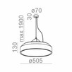 Lampa Maxi ring led zwieszany AQForm - 2