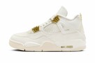 Nike AIR JORDAN 4 White & Gold / AQ9129–170 - 8