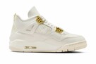 Nike AIR JORDAN 4 White & Gold / AQ9129–170 - 6