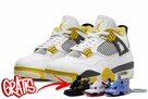 Nike AIR JORDAN 4 Vivid Sulfur / AQ9129–101 - 1