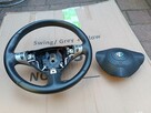 Alfa Romeo 147 kierownica skóra + airbag poduszka przyciski - 7