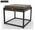 Stolik kawowy stelaż ława stół loft retro - 2