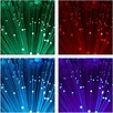 Lampka z włókna szklanego ze zmianą kolorów, lampa LED w sty - 3
