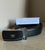 Skórzany Pasek Męski Armani Tommy Hilfiger Hugo BOSS Lacoste - 2