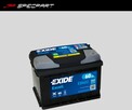 Akumulator Exide Excell 60Ah 540A EB602 EN PRAWY PLUS - 1