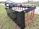Krokodyl 2-siłownikowy MINI, różne szerokości, ząb kuty - 7