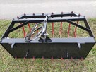 Krokodyl 2-siłownikowy MINI, różne szerokości, ząb kuty - 8
