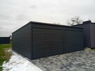 Podwójny garaż blaszany 6x5, garaże blaszaki - 5