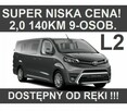 Toyota Proace Verso 2,0 140KM 9-os. Pakiet Clim&Touch Dostępny od ręki Niska Cena 2135zł - 1