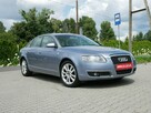 Audi A6 2.0TDI 140KM Eu4 Sedan -1 Wł od 17 lat +Nowe hamulce +Skóra +Koła zima - 7
