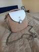 Ręcznie robiona torebka koszyczek na szydełku handmade - 2