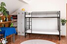 Łóżko piętrowe Łóżka metalowe pracownicze hotelowe wojskowe - 12