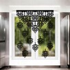 Nowe panele ażurowe z zawieszkami na koralikach 100x150 cm - 4