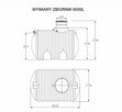 ZBIORNIK NA WODĘ DESZCZOWĄ 6000L ZESTAW PROFESSIONAL Z POMPĄ - 4