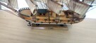 Model żaglowca Mayflower – ręcznie wykonany, drewniany - 3