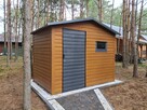 Garaż blaszany 3x5m i 4x6m II gatunek NOWY idealny na budowę - 12