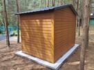 Garaż blaszany 3x5m i 4x6m II gatunek NOWY idealny na budowę - 14