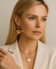 Złoty naszyjnik GUCCI – serce z grawerem „Made in Italy” - 2