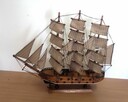 Model żaglowca Mayflower – ręcznie wykonany, drewniany - 1