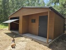 Garaż blaszany 3x5m i 4x6m II gatunek NOWY idealny na budowę - 8