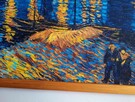 Obraz na płótnie, Gwiaździsta noc nad Rodanem, Vincent vanGogh - 3