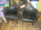 Fotel do renowacji - Skóra - 2 sztuki - 2