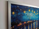 Obraz na płótnie, Gwiaździsta noc nad Rodanem, Vincent vanGogh - 7