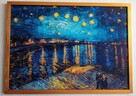 Obraz na płótnie, Gwiaździsta noc nad Rodanem, Vincent vanGogh - 1