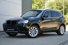 BMW X3 Czarna Zarejestrowana 2.0D 184KM Serwis Lift Bi-xenon Ruda Skóra Navi - 3