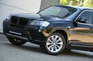 BMW X3 Czarna Zarejestrowana 2.0D 184KM Serwis Lift Bi-xenon Ruda Skóra Navi - 4