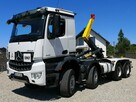 Mercedes Arocs 3251 Hakowiec 8x4 Palfinger Manual Euro 6 Niski Przebieg! Na Resorach! Wzmacniania Ra - 2
