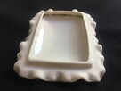 Stara pokrywka szkatułka porcelana PRL róża - 6