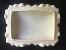 Stara pokrywka szkatułka porcelana PRL róża - 5
