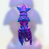 Figurka 3D - ośmiornica pirat - 2