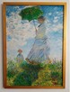 Obraz na płótnie -kobieta z parasolką, Claude Monet, 50x70cm - 1