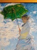 Obraz na płótnie -kobieta z parasolką, Claude Monet, 50x70cm - 2