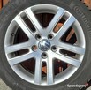 Felgi aluminiowe 205/55/R16 VW+opony Continental - 4 szt. - 2